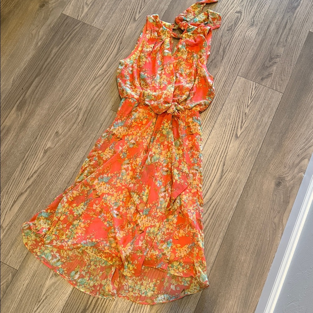 Karin Stevens Floral Dress 6